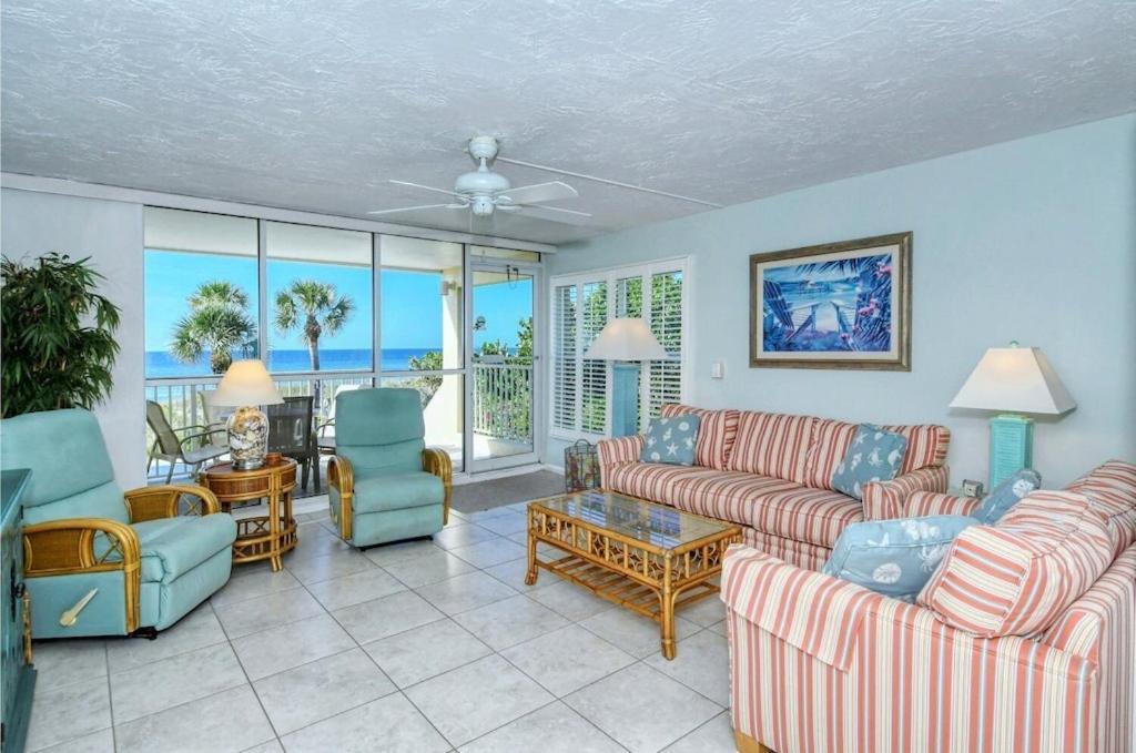 Laplaya 201C Breathtaking Gulf Panorama From This Corner End Unit With A Private Stairway To The Beach Longboat Key Eksteriør bilde